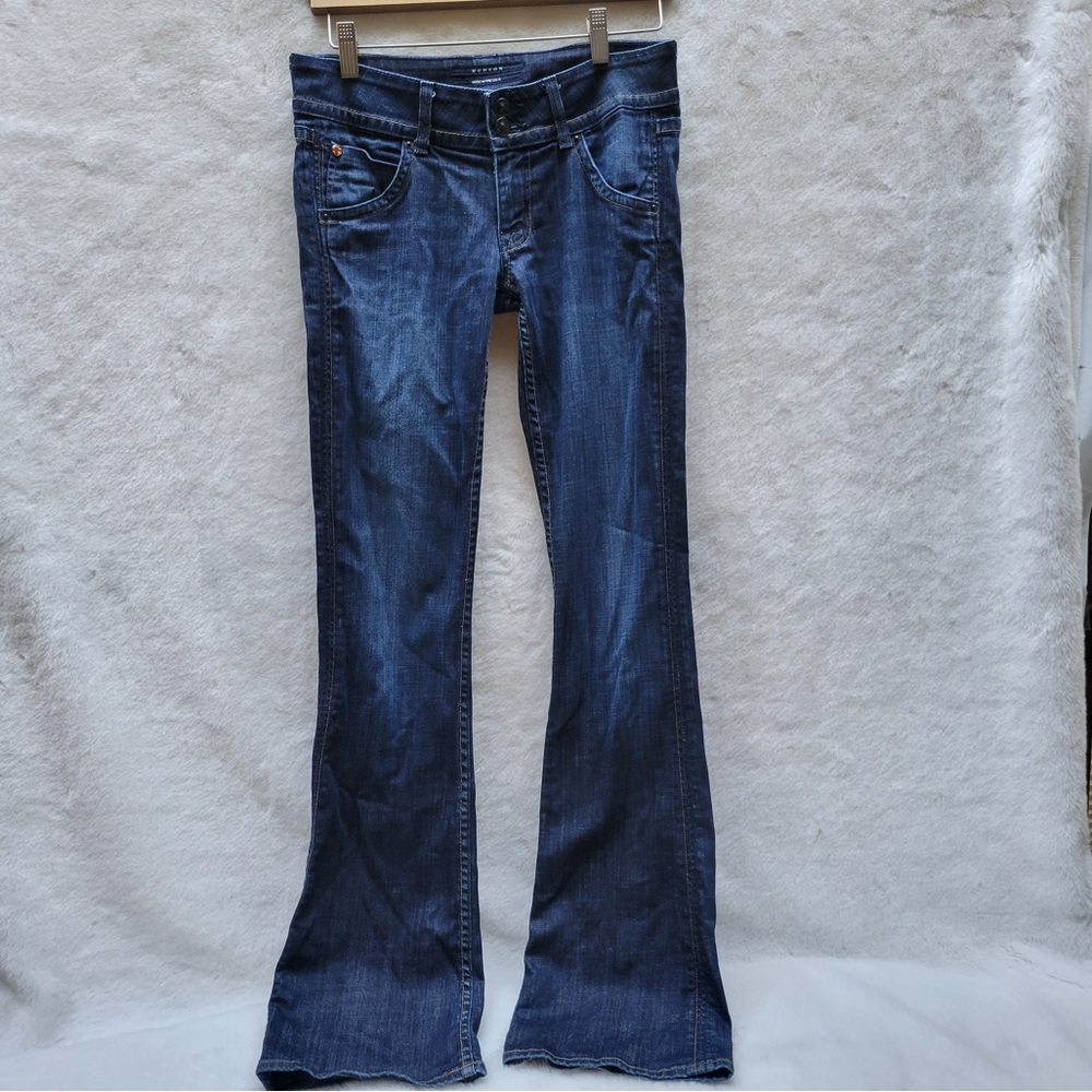 Hudson Beth Mid-rise Baby Bootcut Jeans 27
